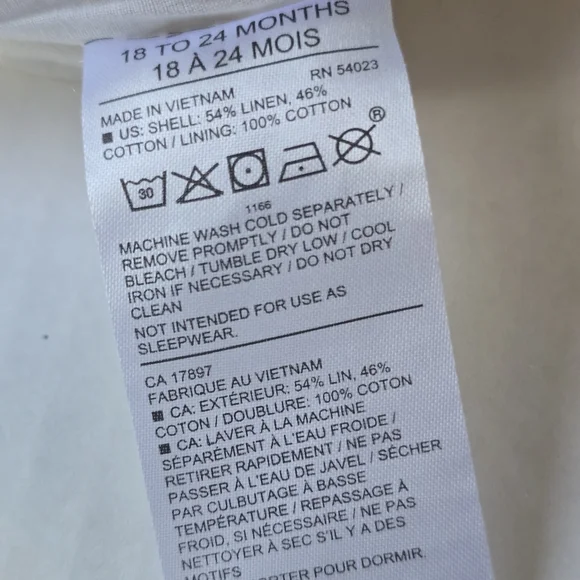 Janie & Jack Boy's White Shirt and Cream Pants Set - Picture 15 of 16